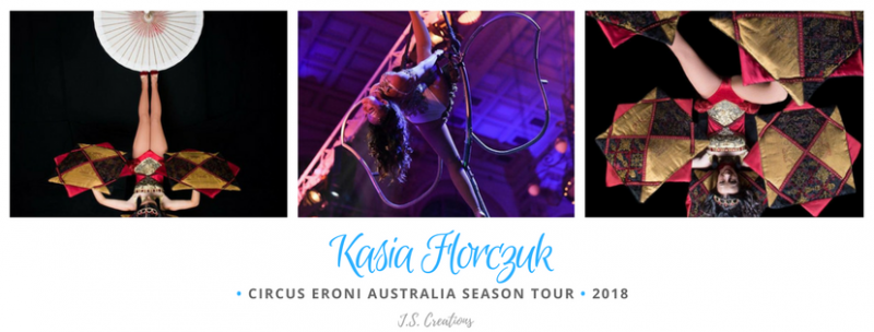 Erin Foot Juggling aerial elephant tour australia melbourne eroni